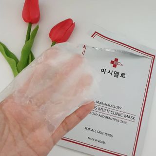 닥터마시멜로 마블러스 멀티 클리닉 마스크 — 5점을 준 리뷰어가 2021년 2월 올린 사용 사진