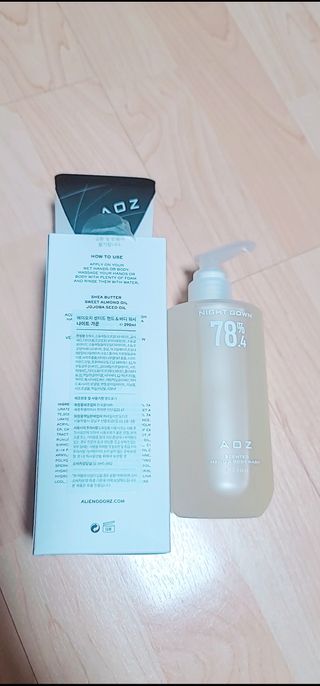 에일리언오더즈 센티드 핸드 앤 바디 워시 290ml (3종 택1) — 4점을 준 리뷰어가 2023년 8월 올린 사용 사진