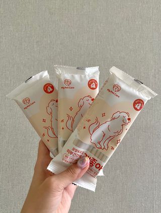 My Pet Care 모발과 모질 피부건강에 개좋아 — 4점을 준 리뷰어가 2021년 4월 올린 사용 사진