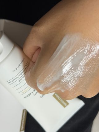 하이브리온 [구매평]닥터초이스 갈락토미 프로바이오틱 세범케어 올인원 로션 1개, 100ml — 5점을 준 리뷰어가 2025년 8월 올린 사용 사진
