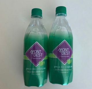 몽베스트 Montbest with Sparkling water Lime20병 — 3점을 준 리뷰어가 2022년 9월 올린 사용 사진
