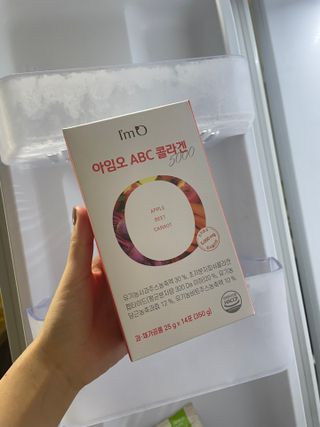 아임오 ABC 콜라겐 젤리 14포 — 5점을 준 리뷰어가 2021년 10월 올린 사용 사진