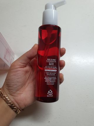 레드투래드 안티더스트 클렌징 오일 150ml — 4점을 준 리뷰어가 2021년 9월 올린 사용 사진