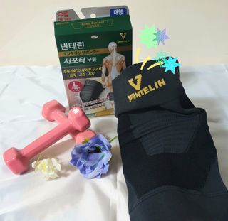 반테린서포터 무릎보호대 — 5점을 준 리뷰어가 2021년 6월 올린 사용 사진