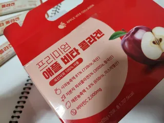 소담스퀘어 상암 [애플트리] 프리미엄 애플 비타 콜라겐 — 4점을 준 리뷰어가 2022년 12월 올린 사용 사진