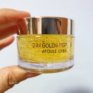 아이앤립 / EYENLIP 아이앤립 24K 골드 N 펩타이드 앰플 크림 — 3점을 준 리뷰어가 2021년 6월 올린 사용 사진