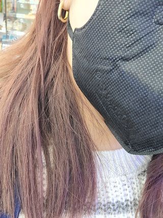 나무드 [유한킴벌리] 크리넥스 KF80 데일리 마스크 화이트 대형 블랙 10개 + 대형 화이트 10개 — 5점을 준 리뷰어가 2021년 10월 올린 사용 사진