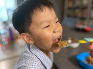 한성기업 무볼레 왕건더기 볶음밥 갈릭스테이크 — 5점을 준 리뷰어가 2021년 10월 올린 사용 사진