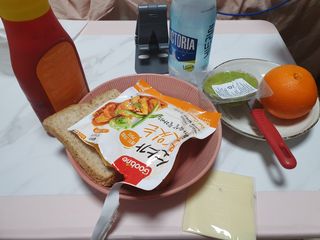 굽네몰 [굽네] 소스가 맛있는 닭가슴살 슬라이스 4종 — 5점을 준 리뷰어가 2021년 4월 올린 사용 사진