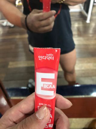 인디닥터 면역 생생 핑크 이뮨 젤리 + 타이탄 BCAA 프로틴 젤리스틱 — 5점을 준 리뷰어가 2022년 3월 올린 사용 사진