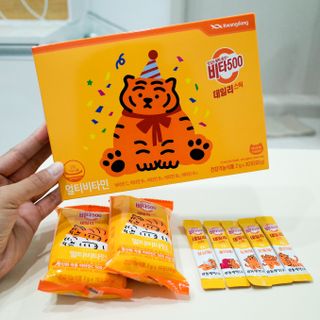 광동생활건강 [광동] 비타 500 데일리 스틱 VB, VC를 함유한 멀티비타민 30포+30포 — 5점을 준 리뷰어가 2022년 10월 올린 사용 사진