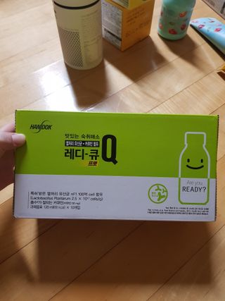 맛있는 숙취해소제 레디큐 드링크 프로 120ml X 10병 — 5점을 준 리뷰어가 2020년 12월 올린 사용 사진