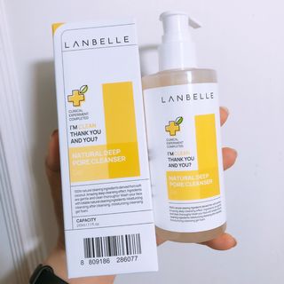 랑벨 내츄럴 딥 포어 클렌저 210ml (저자극 약산성 천연 클렌징 젤) — 5점을 준 리뷰어가 2022년 3월 올린 사용 사진