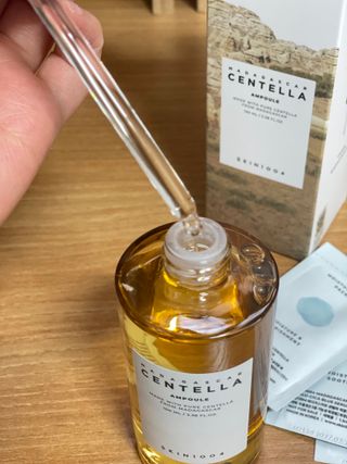 [스킨1004] 마다가스카르 센텔라 앰플 100ml — 4점을 준 리뷰어가 2024년 5월 올린 사용 사진