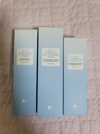페브유 / FABYOU 페브유 pH5.5 캐모마일 젤 클렌징 폼 + 클렌징 오일 + 토너 3종 세트 — 5점을 준 리뷰어가 2021년 7월 올린 사용 사진
