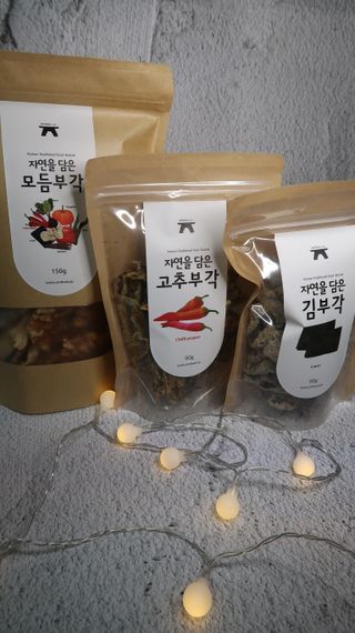 자연을담은모듬부각 — 5점을 준 리뷰어가 2022년 1월 올린 사용 사진
