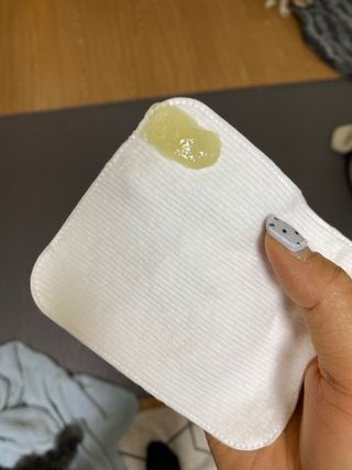디어엘로디 프리미엄 유기농 베이비 솜티슈 40매 3 + 1 PACK — 5점을 준 리뷰어가 2021년 3월 올린 사용 사진