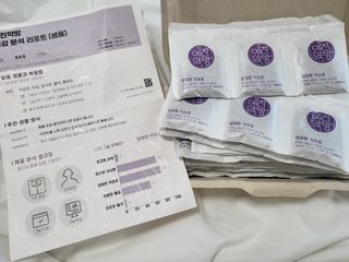 예진약방 그날을 위한 맞춤형 한방 건강식품 (4종) — 5점을 준 리뷰어가 2022년 5월 올린 사용 사진