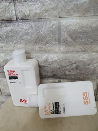 트리플에스 탈모 샴푸 275ml + 실크 트리트먼트 275ml — 5점을 준 리뷰어가 2021년 2월 올린 사용 사진