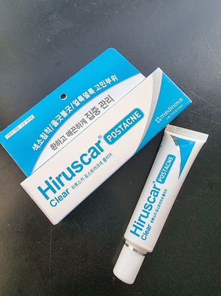 히루스카 포스트아크네 클리어 — 5점을 준 리뷰어가 2021년 2월 올린 사용 사진