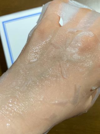 닥터마시멜로 닥터마스멜로 마블러스 아쿠아 클리닉 마스크 — 5점을 준 리뷰어가 2021년 6월 올린 사용 사진