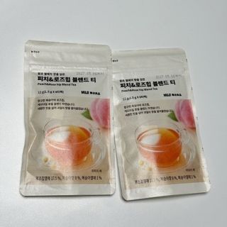 프리 [무인양품] 꽃과 열매의 향을 담은 피치&로즈힙 블렌드 티 — 5점을 준 리뷰어가 2025년 8월 올린 사용 사진