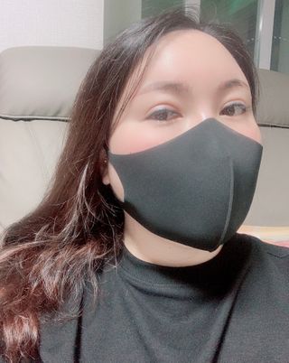 [에이블밤부] 리퓨어 쿠퍼 마스크 10color — 5점을 준 리뷰어가 2021년 3월 올린 사용 사진
