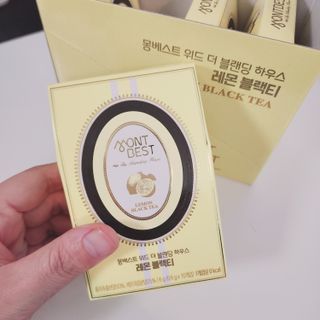 몽베스트 위드더 블랜딩 하우스 _레몬 블랙티 — 5점을 준 리뷰어가 2022년 12월 올린 사용 사진
