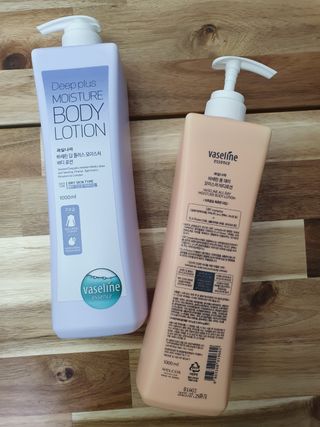[과일나라] 바세린 모이스처 바디로션 1000ml 2종 — 4점을 준 리뷰어가 2021년 10월 올린 사용 사진