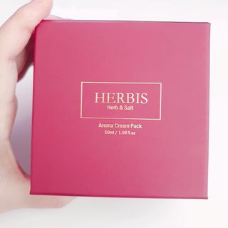 약손명가코스메틱 헤르비스 아로마 크림팩 50ml — 5점을 준 리뷰어가 2021년 3월 올린 사용 사진