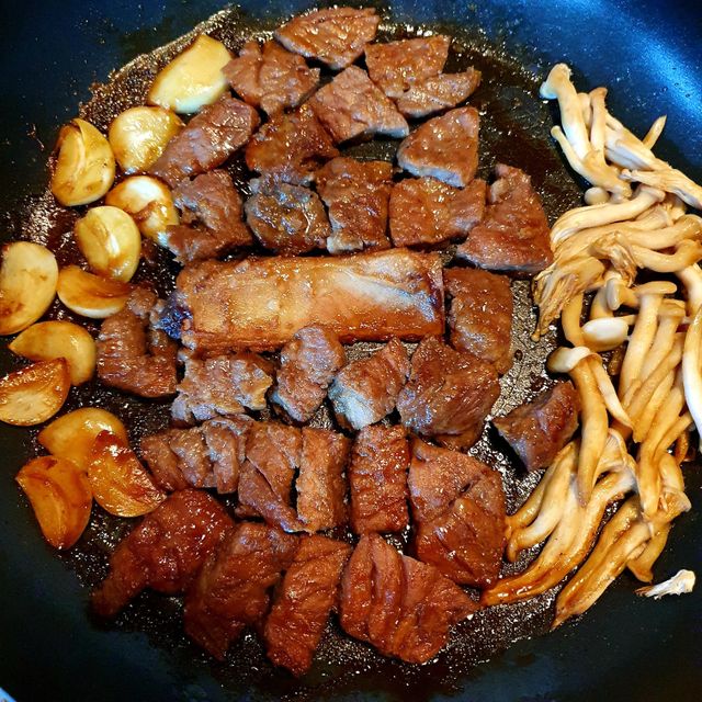 초원 수제양념 돼지갈비 2인분 리뷰 사진