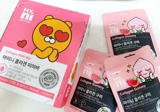 일동제약 마이니 마이니 늘씬날씬 콜라겐 세트 — 5점을 준 리뷰어가 2021년 2월 올린 사용 사진