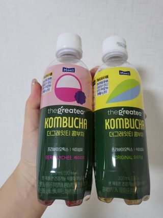 더그레잇티 콤부차 300ml *12개입 (오리지널 6개+베리리치 6개) — 5점을 준 리뷰어가 2022년 7월 올린 사용 사진