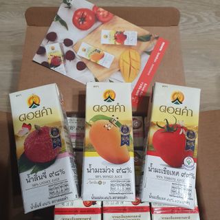 도이캄 착즙 완숙 토마토 200ml 12팩 무설탕 태국왕실 기내식주스 — 5점을 준 리뷰어가 2021년 2월 올린 사용 사진