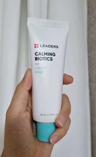 리더스코스메틱 리더스 카밍 바이오틱스 #1등 진정 기획세트 [에센스 워터150ml + 크림 마스크80ml] — 5점을 준 리뷰어가 2022년 8월 올린 사용 사진