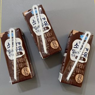 [구매평]덴마크 소화가 잘되는 우유로 만든 초코, 190ml, 24개 — 5점을 준 리뷰어가 2025년 2월 올린 사용 사진