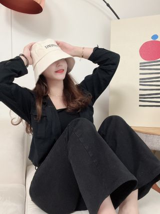 [스테이피플] STAYPEOPLE BUCKET HAT (IVORY) — 5점을 준 리뷰어가 2022년 9월 올린 사용 사진