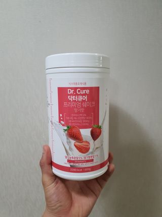 뉴트리션팩토리 닥터큐어 프리미엄쉐이크 다이어트쉐이크 — 5점을 준 리뷰어가 2021년 9월 올린 사용 사진