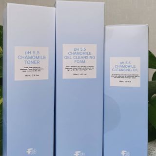 페브유 / FABYOU 페브유 pH5.5 캐모마일 젤 클렌징 폼 + 클렌징 오일 + 토너 3종 세트 — 5점을 준 리뷰어가 2021년 6월 올린 사용 사진