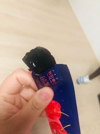 서울약사신협_쁘띠쁘띠타트체리콜라겐_20g x 14포 — 2.5점을 준 리뷰어가 2020년 12월 올린 사용 사진
