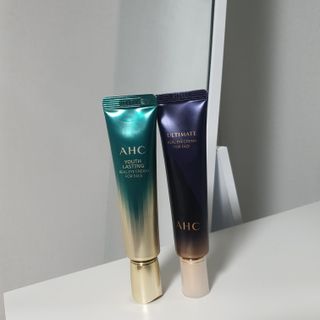 [NEW 탄력유턴 아이크림] AHC 유스 래스팅 리얼 아이크림 포 페이스 — 5점을 준 리뷰어가 2021년 3월 올린 사용 사진