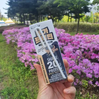 바디랩 프로틴음료 단백질쉐이크 메가프로틴 — 5점을 준 리뷰어가 2022년 4월 올린 사용 사진