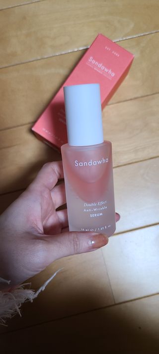산다화 더블 이펙트 안티 링클 세럼 50ml — 4점을 준 리뷰어가 2022년 10월 올린 사용 사진