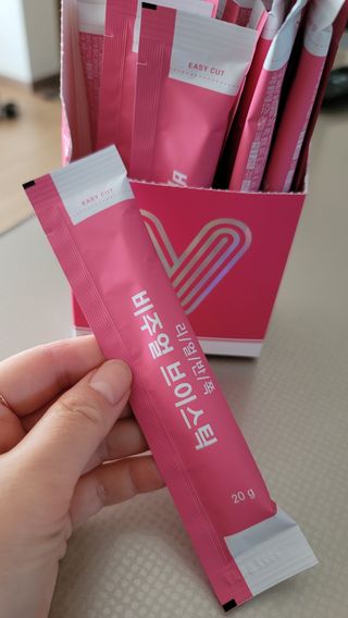 필리브 비주얼 브이스틱 — 5점을 준 리뷰어가 2021년 6월 올린 사용 사진