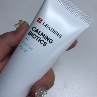 리더스코스메틱 리더스 카밍 바이오틱스 크림 마스크 — 5점을 준 리뷰어가 2021년 8월 올린 사용 사진