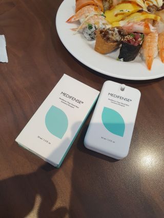 [의약외품] 메디펜스 클린 핸드 미스트 2종 — 5점을 준 리뷰어가 2021년 6월 올린 사용 사진