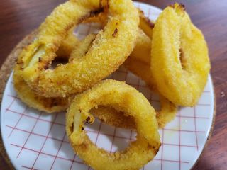 디케이식품(주) M.H 어니언링 700g — 5점을 준 리뷰어가 2022년 12월 올린 사용 사진