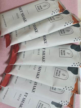 [맘메이크] 체중조절 다이어트 쉐이크 — 5점을 준 리뷰어가 2021년 7월 올린 사용 사진