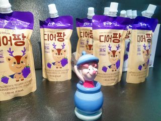 [몸엔용] 우리 아이 건강간식, 달콤한 녹용곤약젤리 디어팡 4종 — 4.5점을 준 리뷰어가 2021년 8월 올린 사용 사진