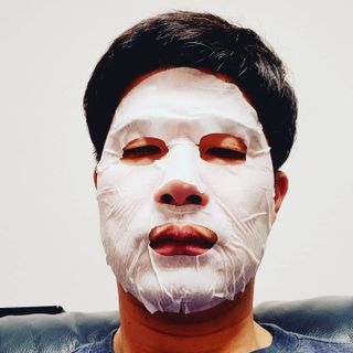 아이엠셀 하이드로 B5 리제너레이션 마스크시트 — 4점을 준 리뷰어가 2021년 5월 올린 사용 사진